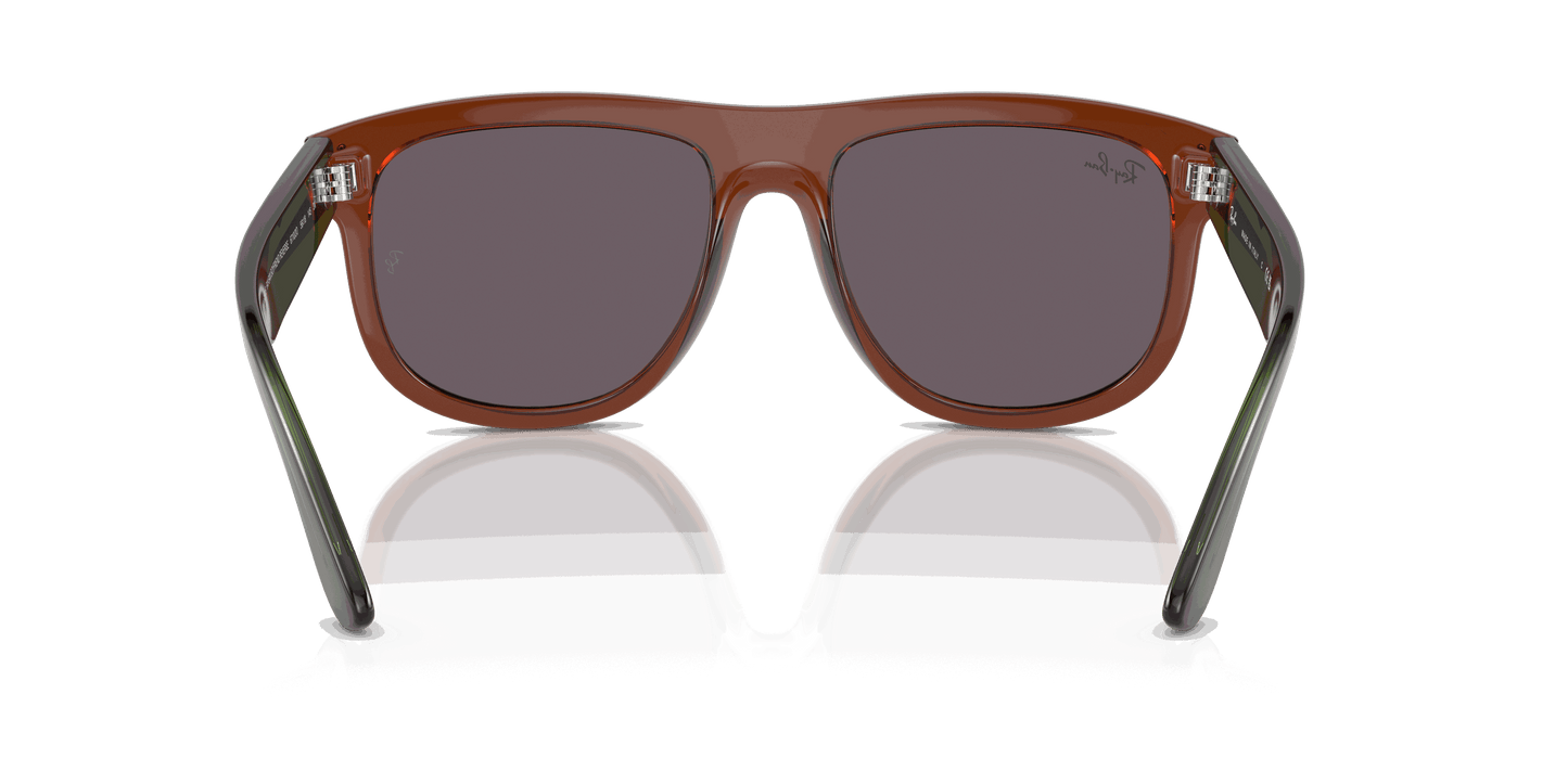 [Light Gold Lenses, Polished Transparent Light Brown Frame]