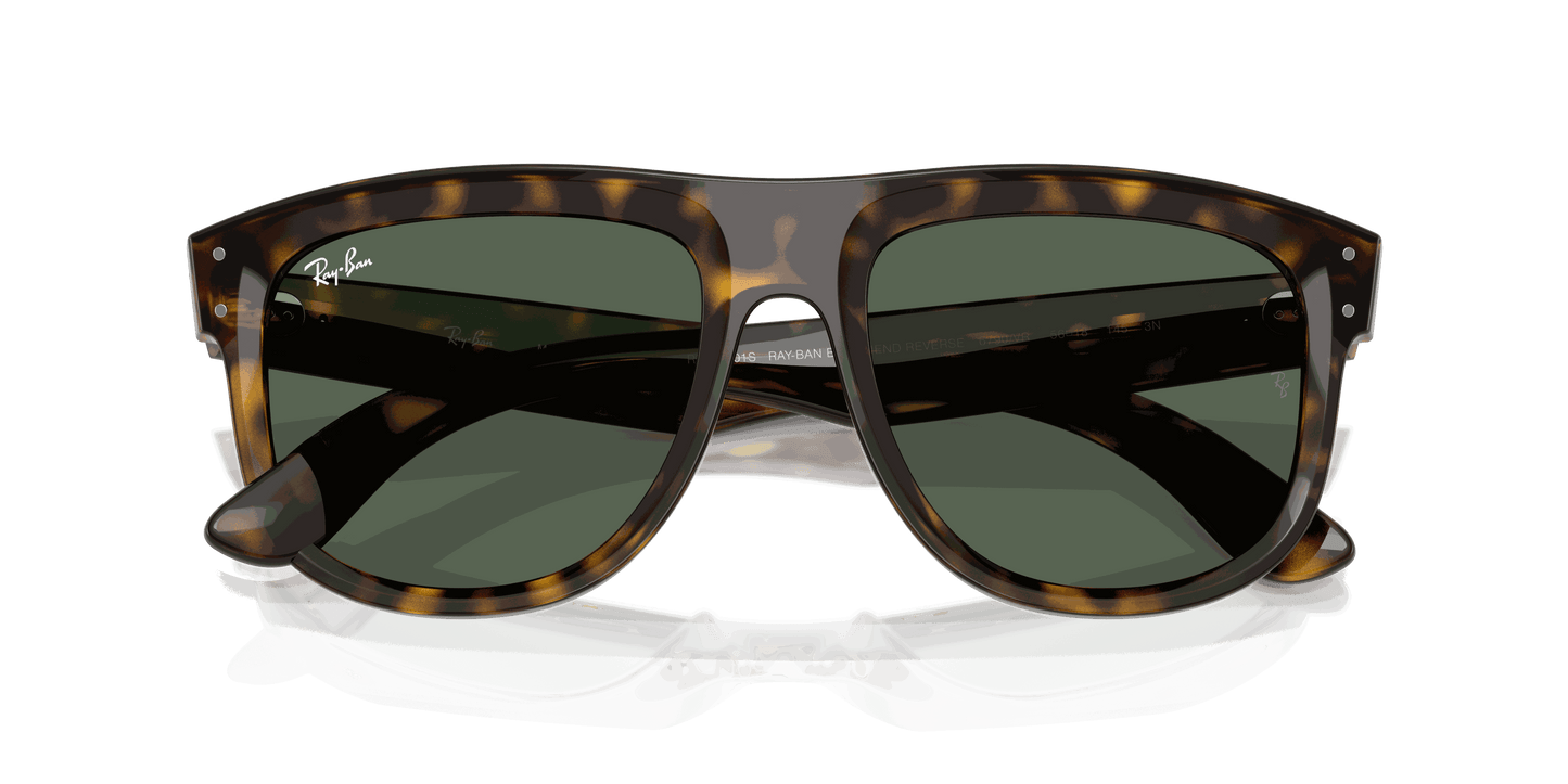 [Dark Green Lenses, Polished Dark Havana Frame]