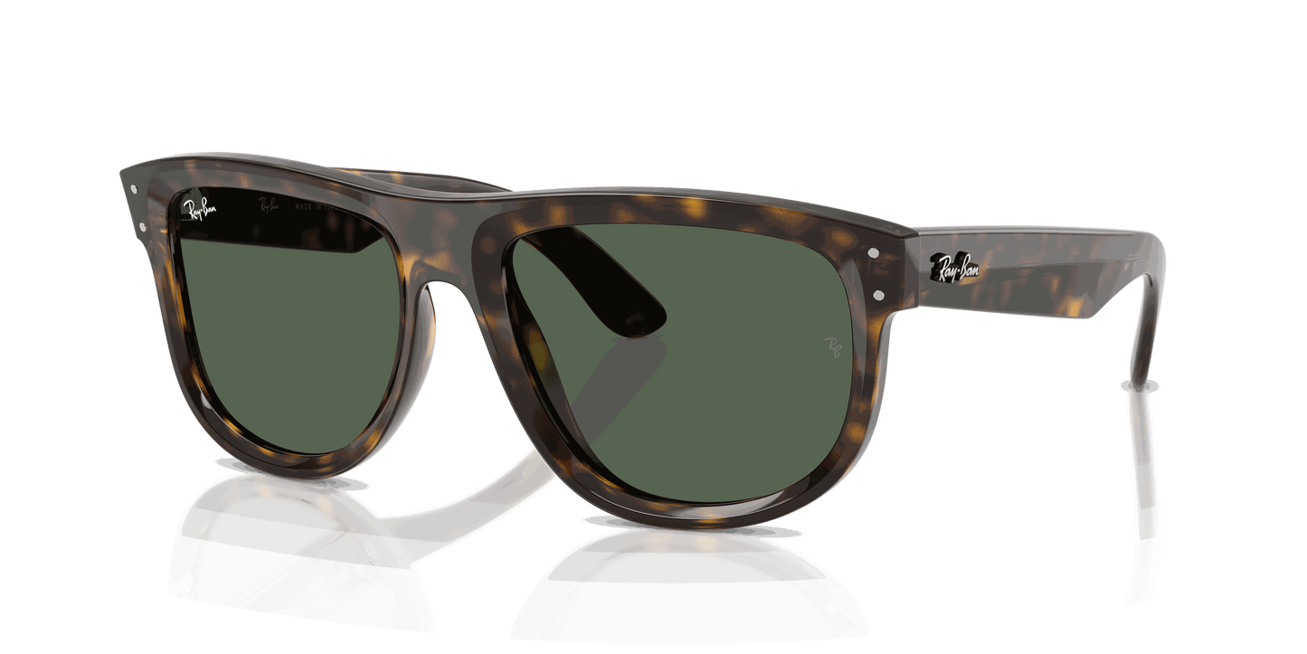 [Dark Green Lenses, Polished Dark Havana Frame]