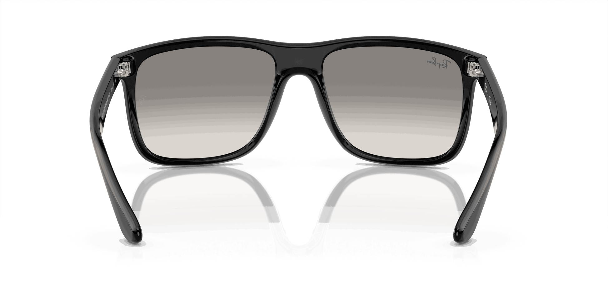 [Light Grey Lenses, Polished Black Frame]