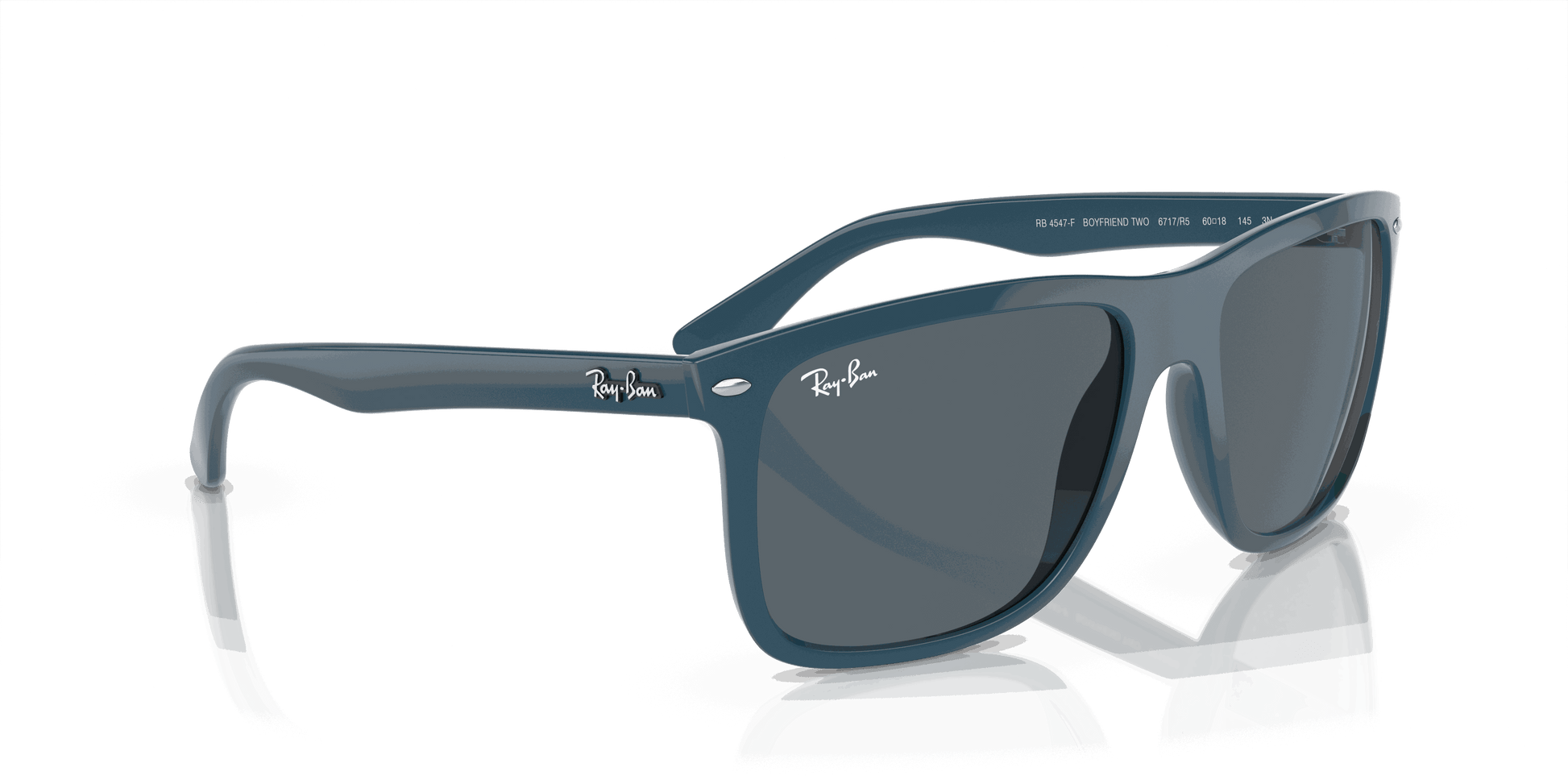 [Blue Lenses, Polished Blue Frame]