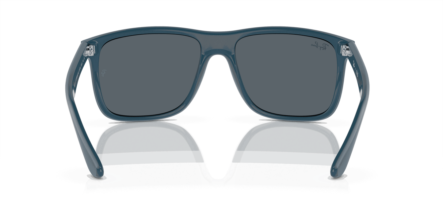 [Blue Lenses, Polished Blue Frame]