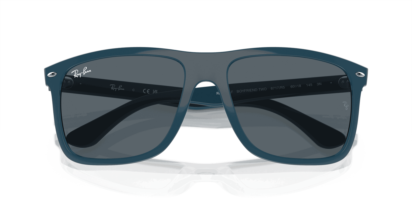 [Blue Lenses, Polished Blue Frame]