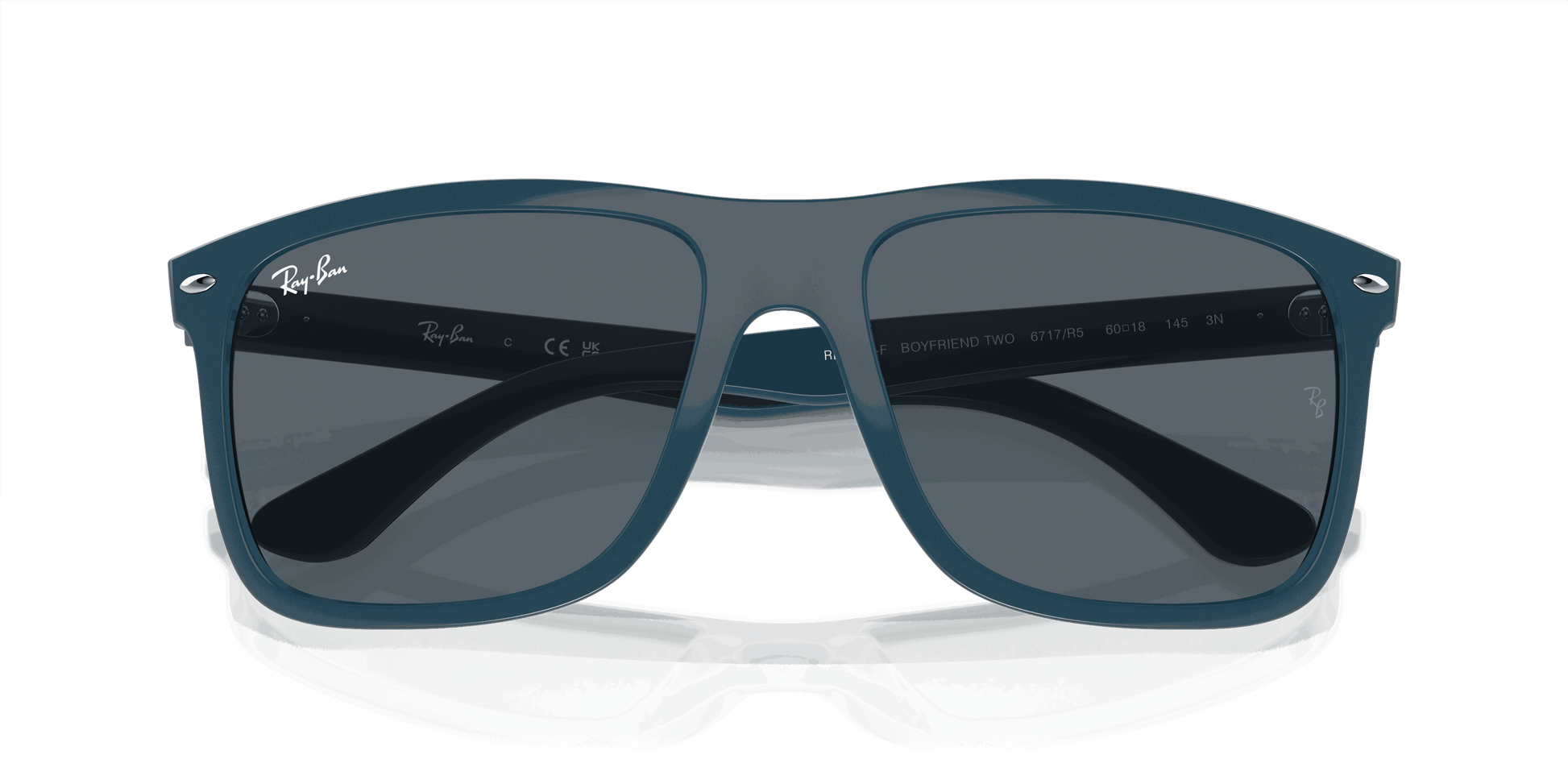 [Blue Lenses, Polished Blue Frame]