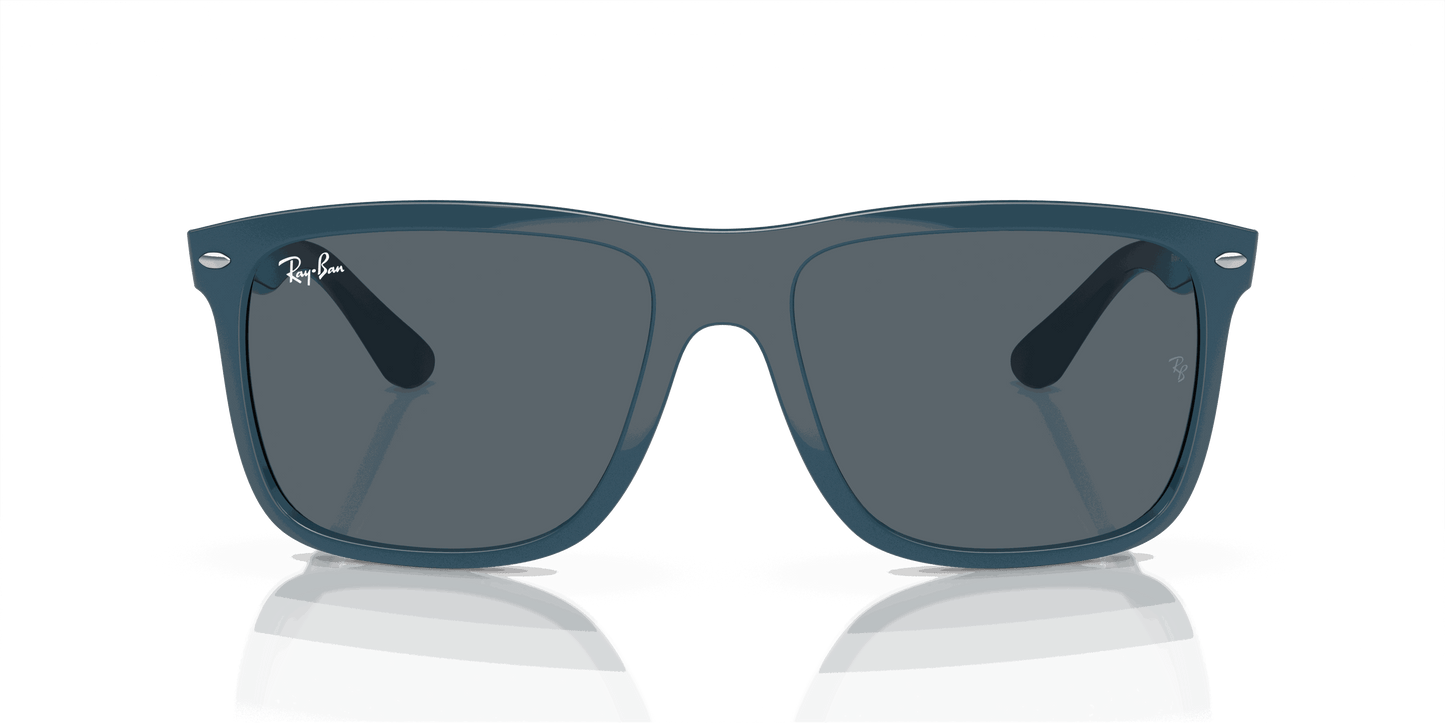 [Blue Lenses, Polished Blue Frame]