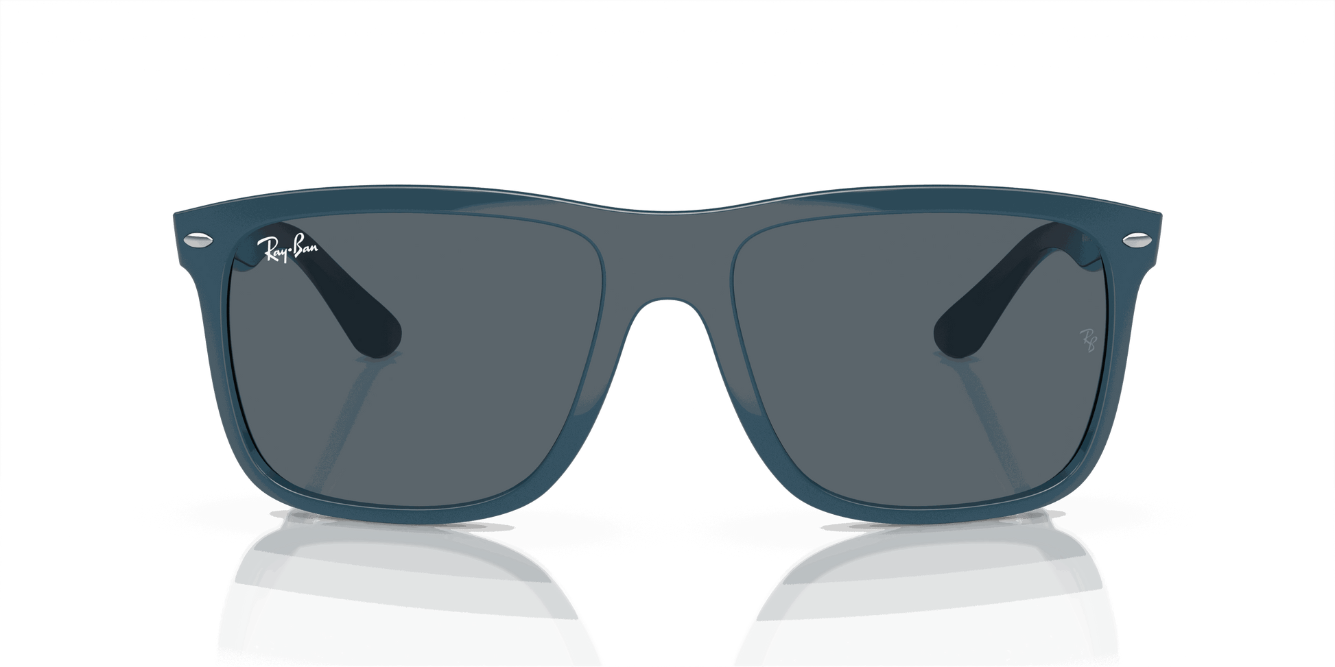 [Blue Lenses, Polished Blue Frame]