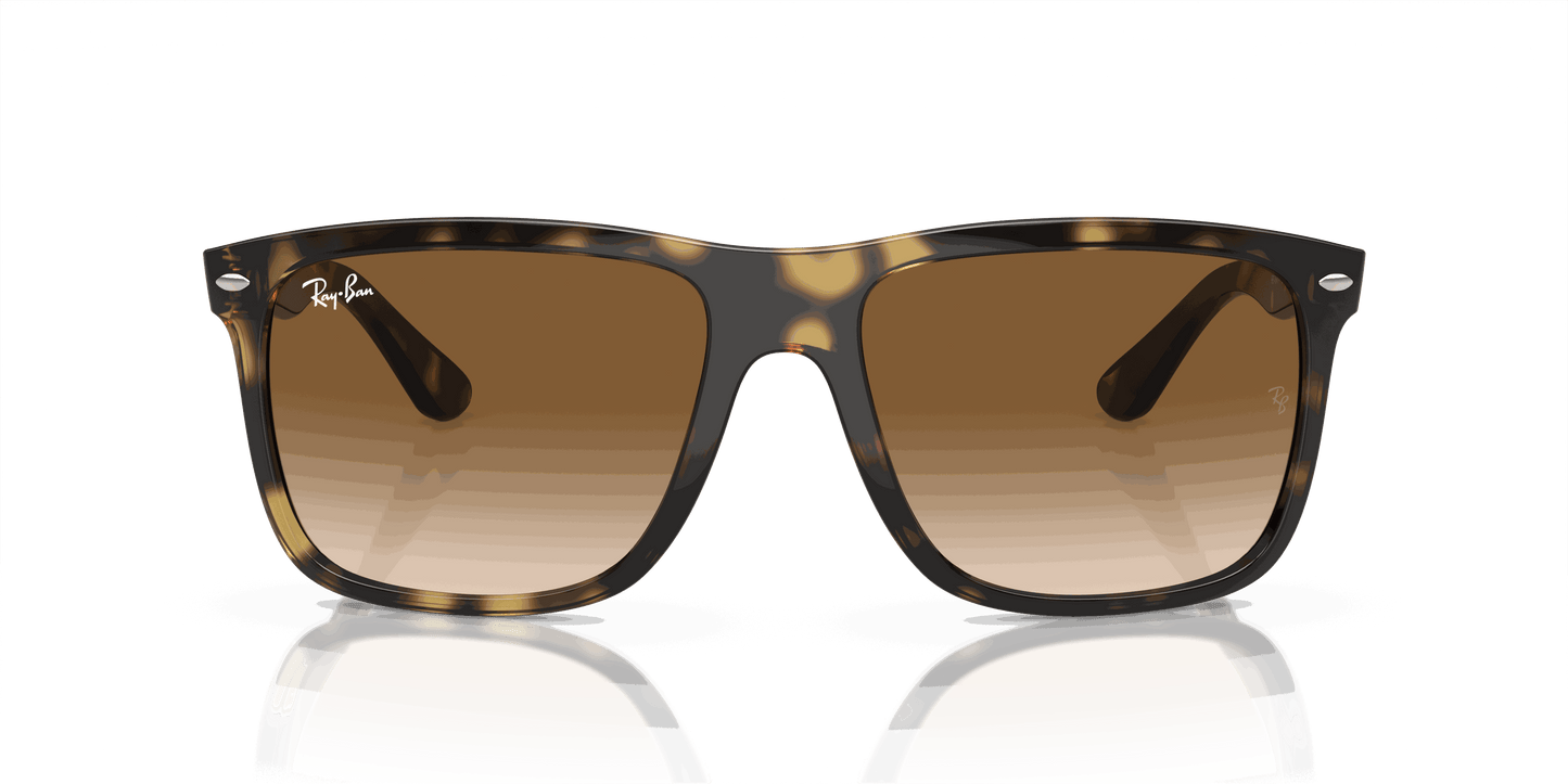[Clear/Brown Lenses, Polished Havana Frame]
