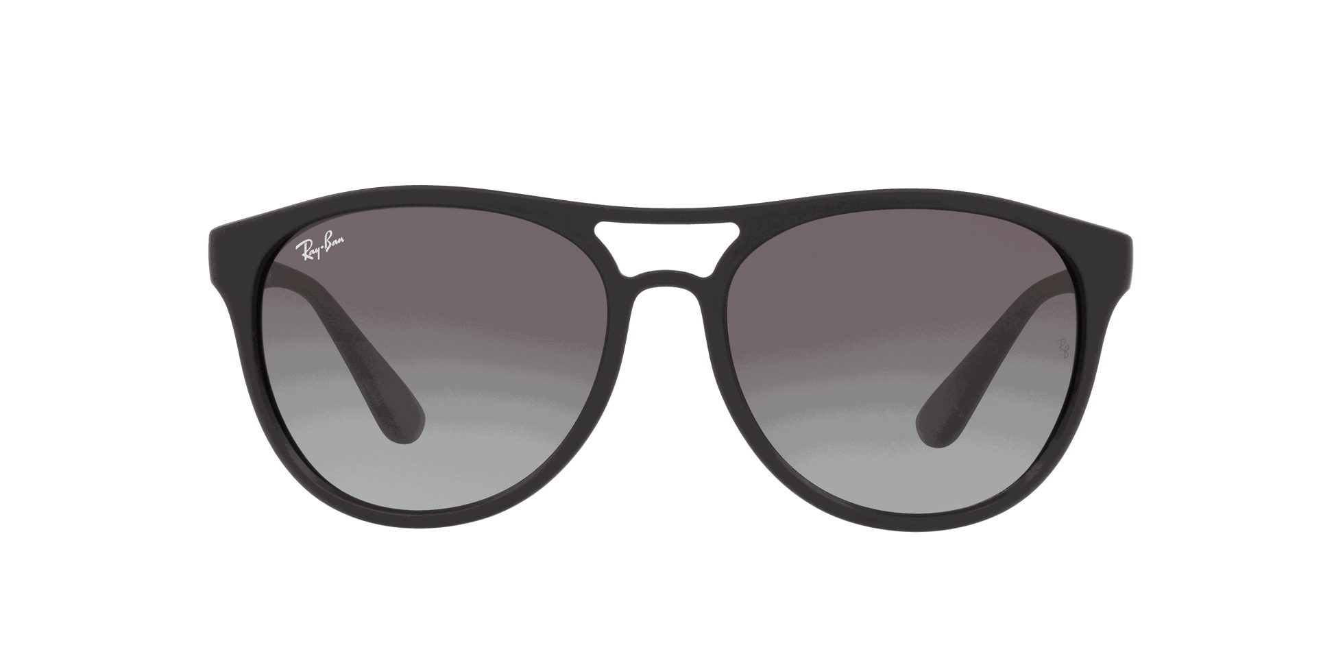 [Light Grey Gradient Dark Grey Lenses, Matte Rubber Black Frame]