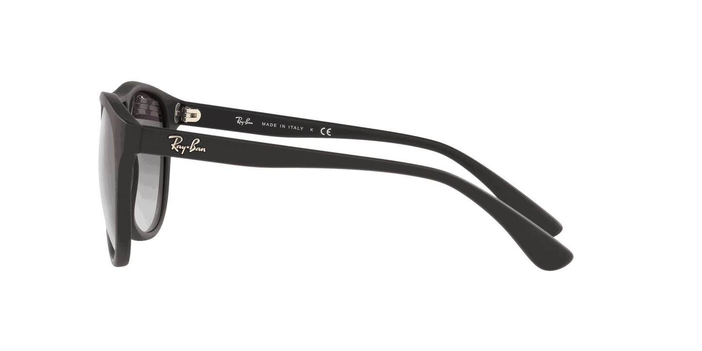 [Light Grey Gradient Dark Grey Lenses, Matte Rubber Black Frame]