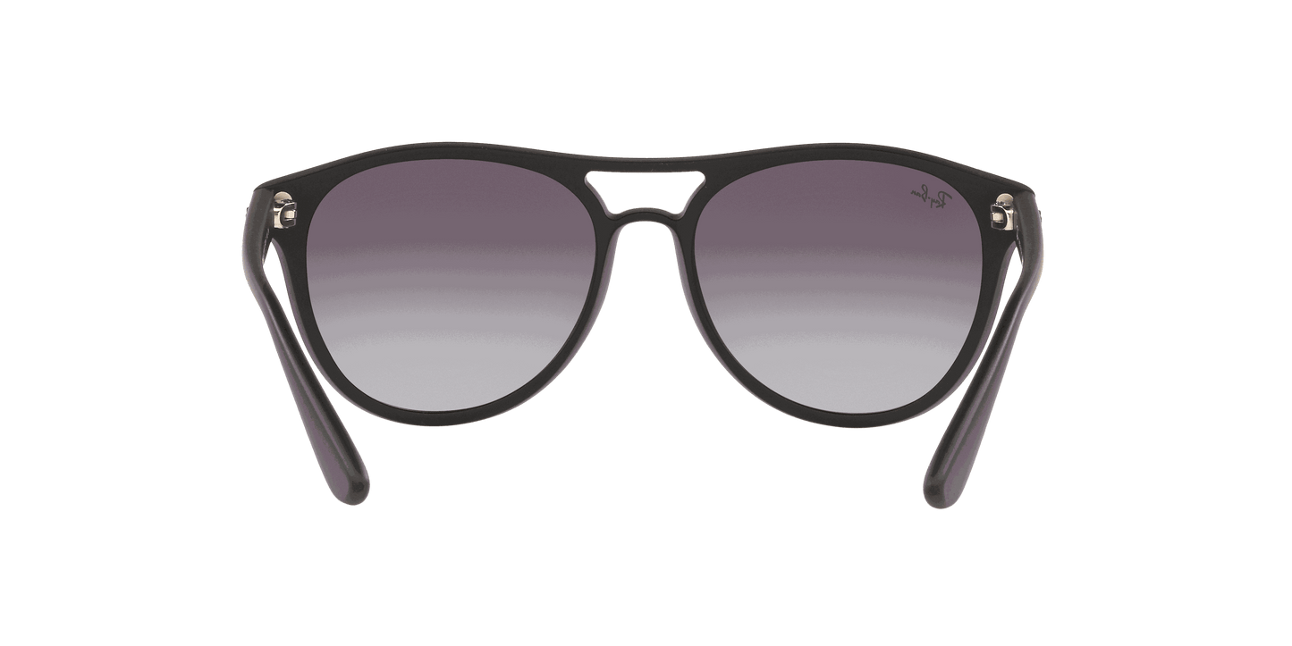 [Light Grey Gradient Dark Grey Lenses, Matte Rubber Black Frame]