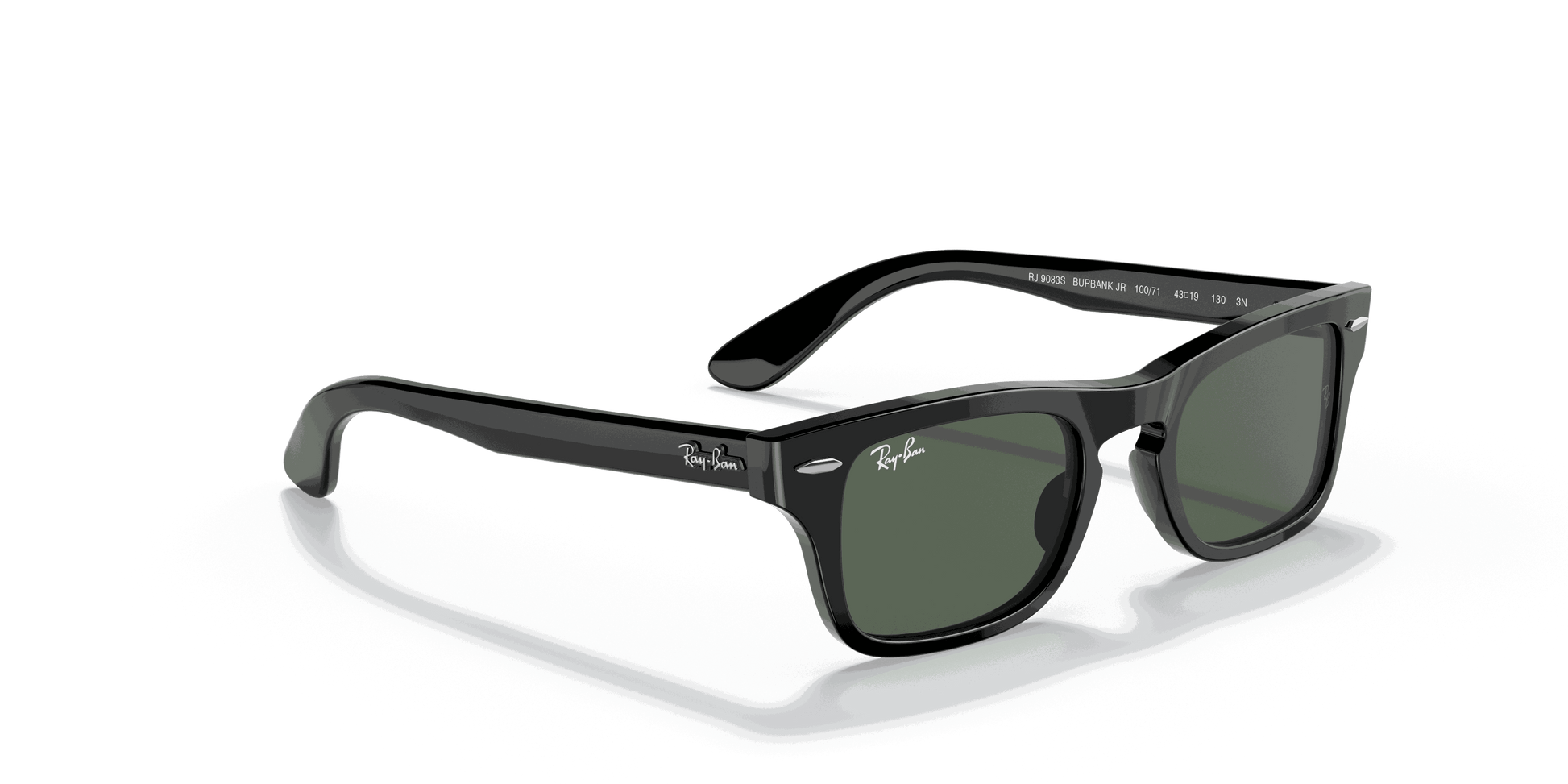 [Dark Green Lenses, Polished Black Frame]