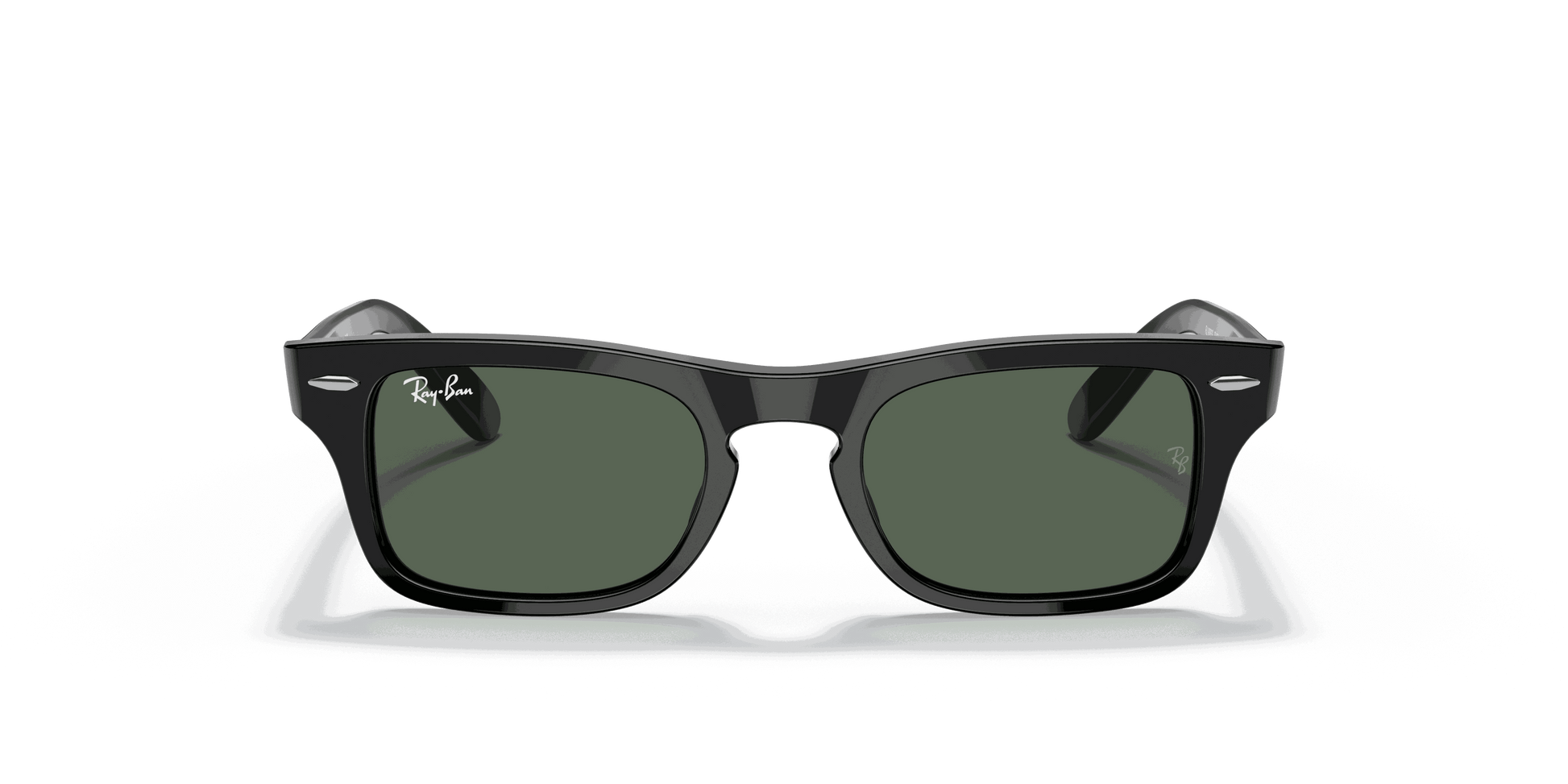[Dark Green Lenses, Polished Black Frame]