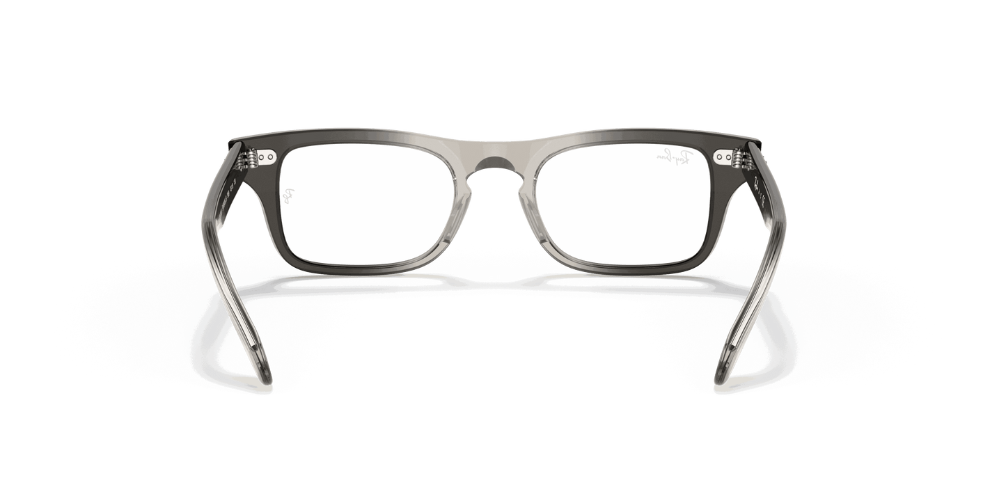 [Clear Lenses, Polished Transparent Grey Frame]