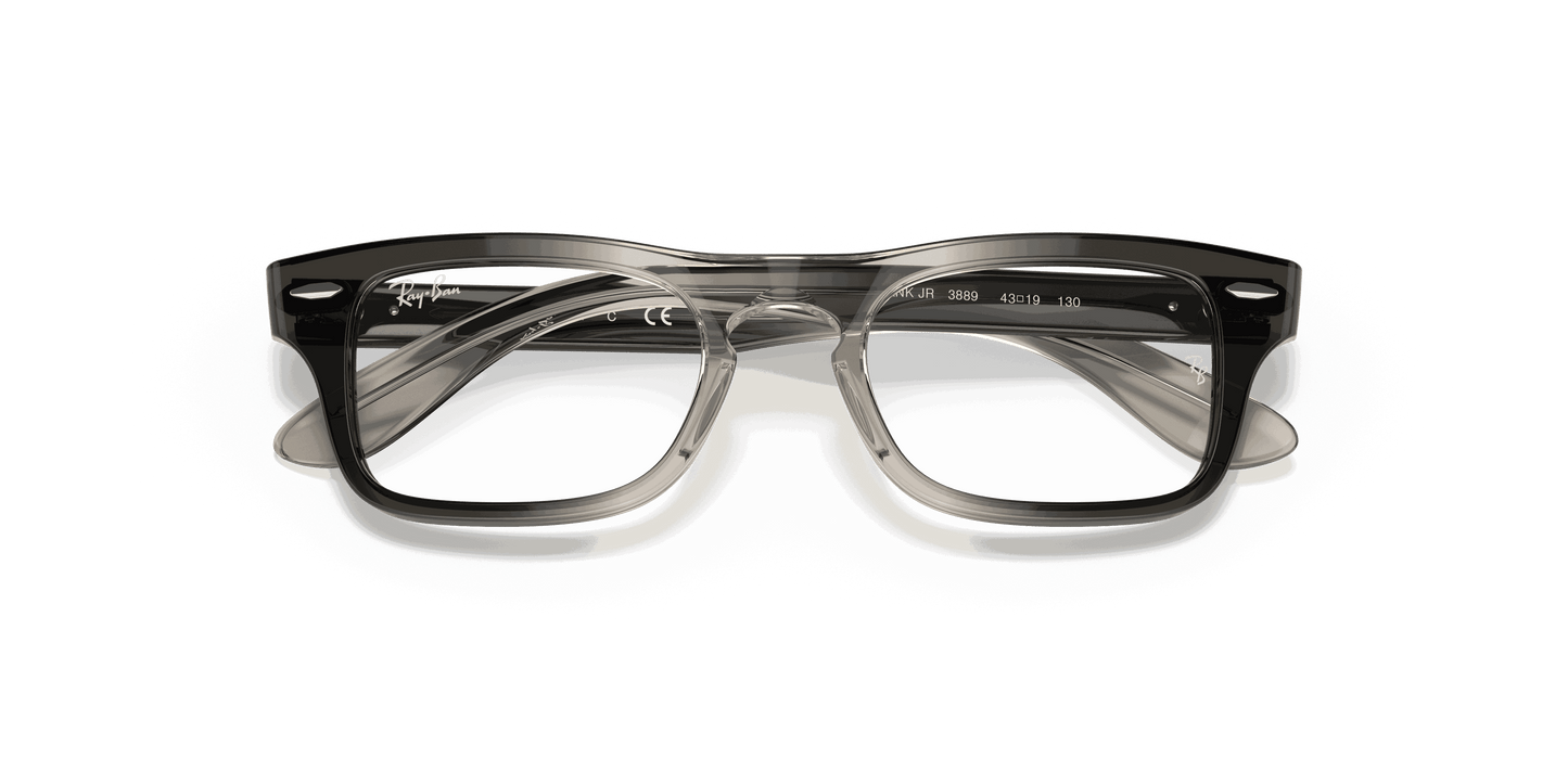 [Clear Lenses, Polished Transparent Grey Frame]