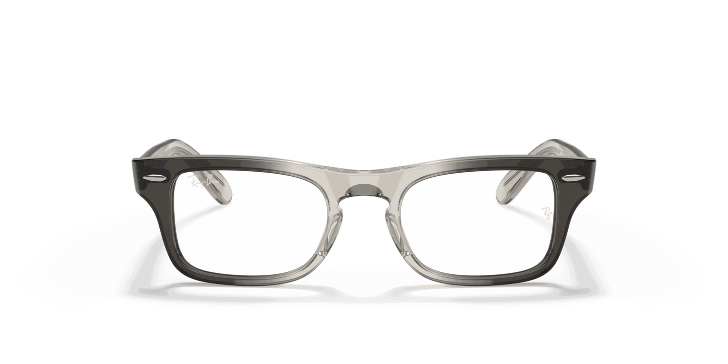 [Clear Lenses, Polished Transparent Grey Frame]