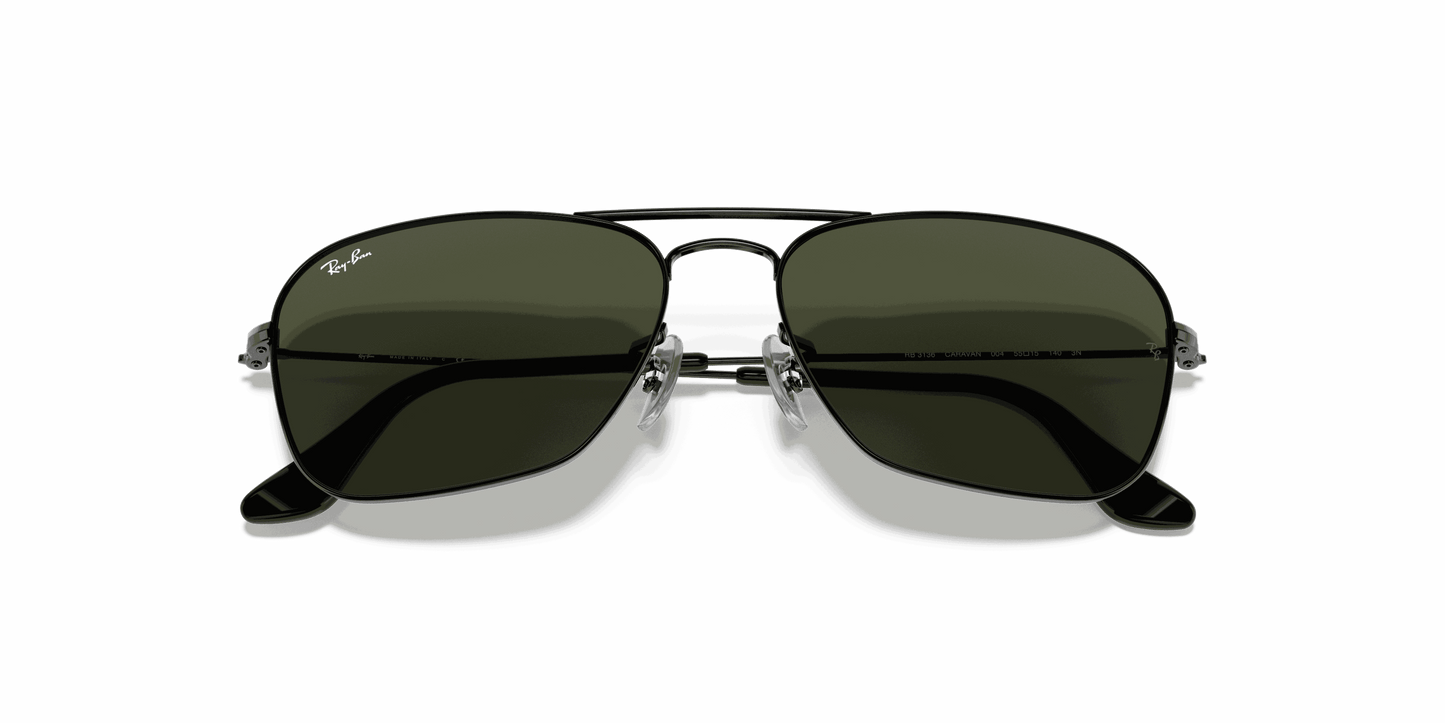 [G-15 Green Lenses, Polished Gunmetal Frame]