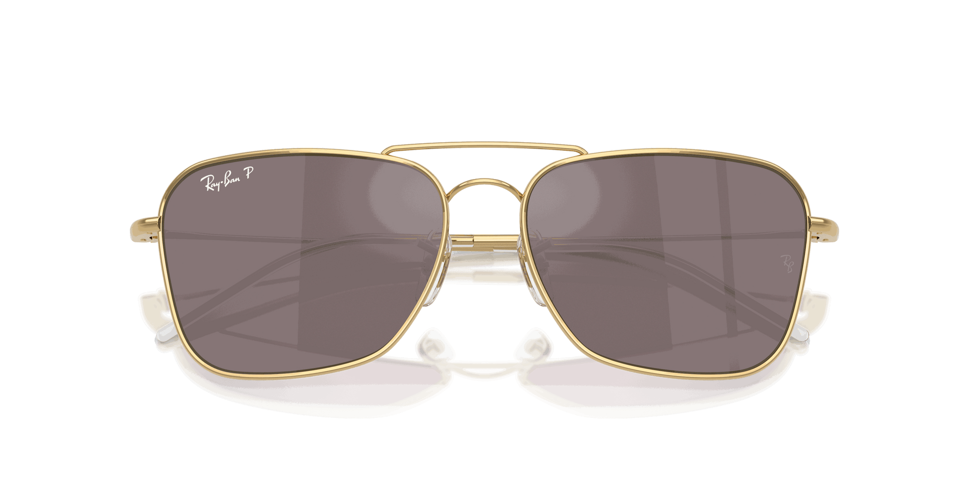 [Polar Pink Lenses, Polished Arista Gold Frame]