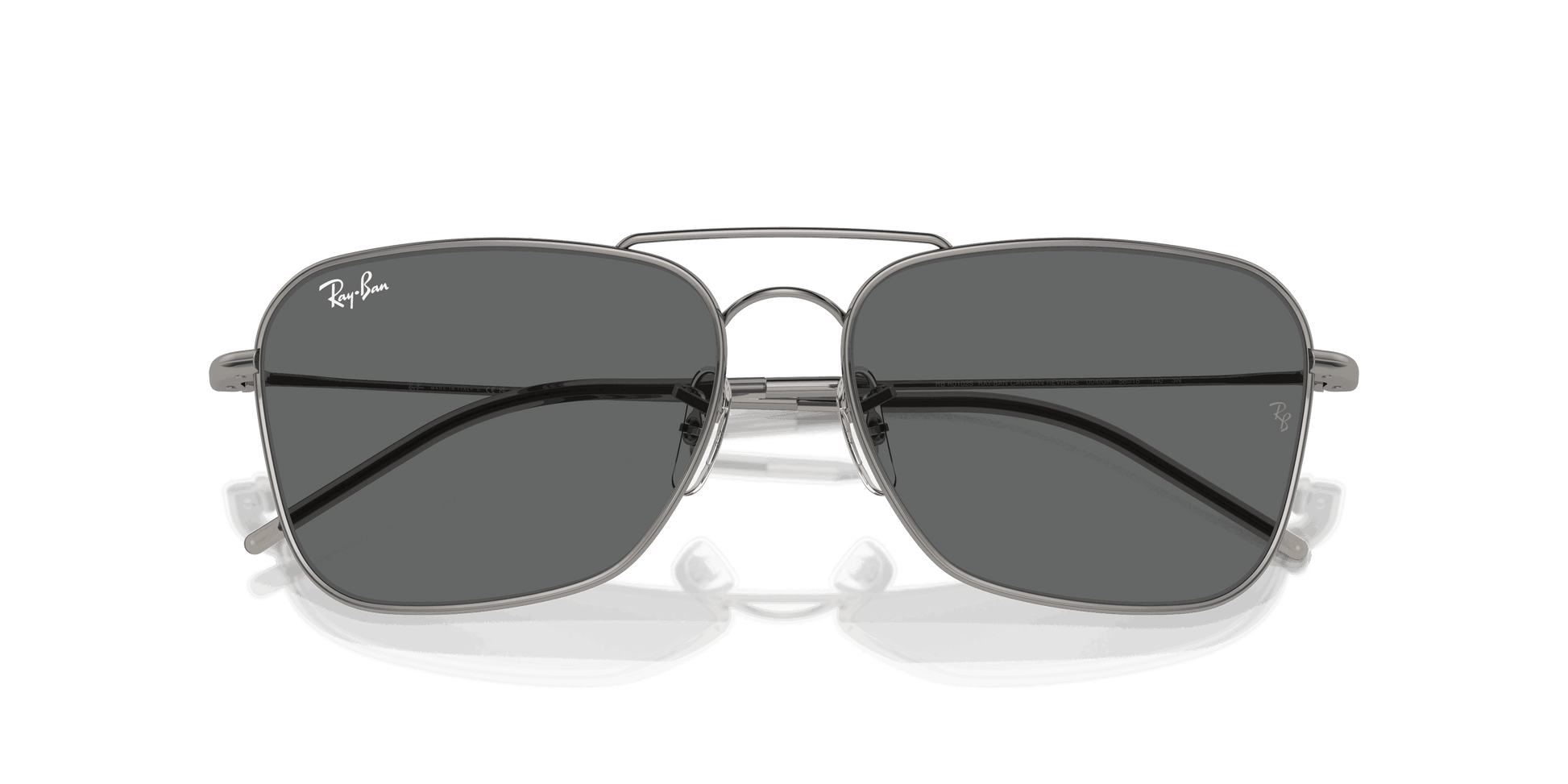 [Dark Grey Lenses, Polished Gunmetal Frame]