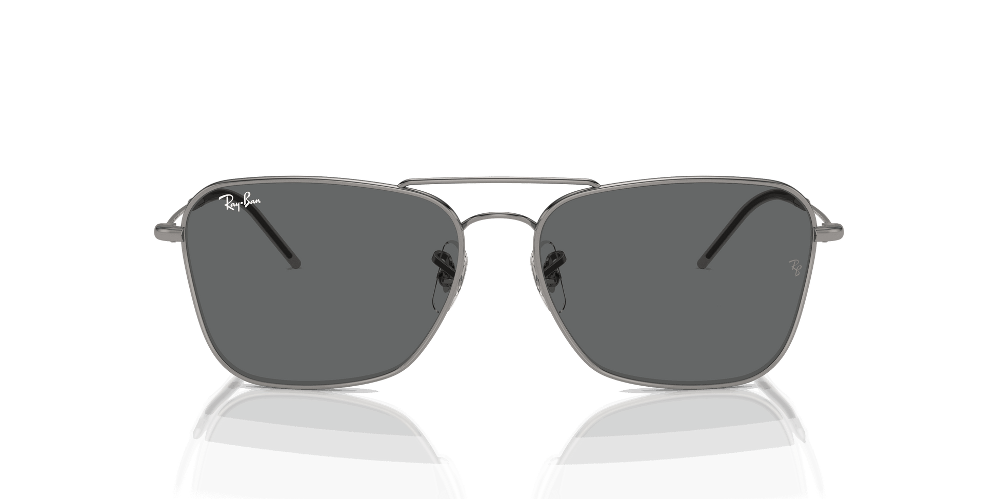 [Dark Grey Lenses, Polished Gunmetal Frame]