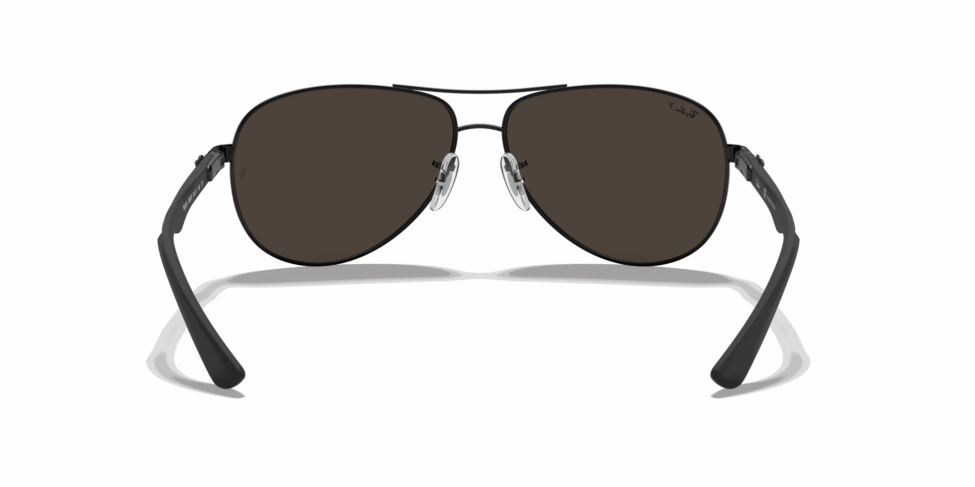 [Grey Lenses, Polished Black Frame]