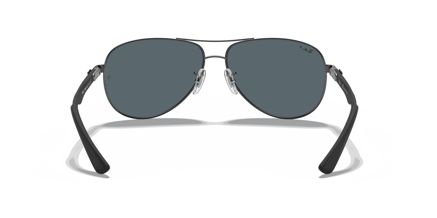 [Silver Lenses, Polished Gunmetal Frame]