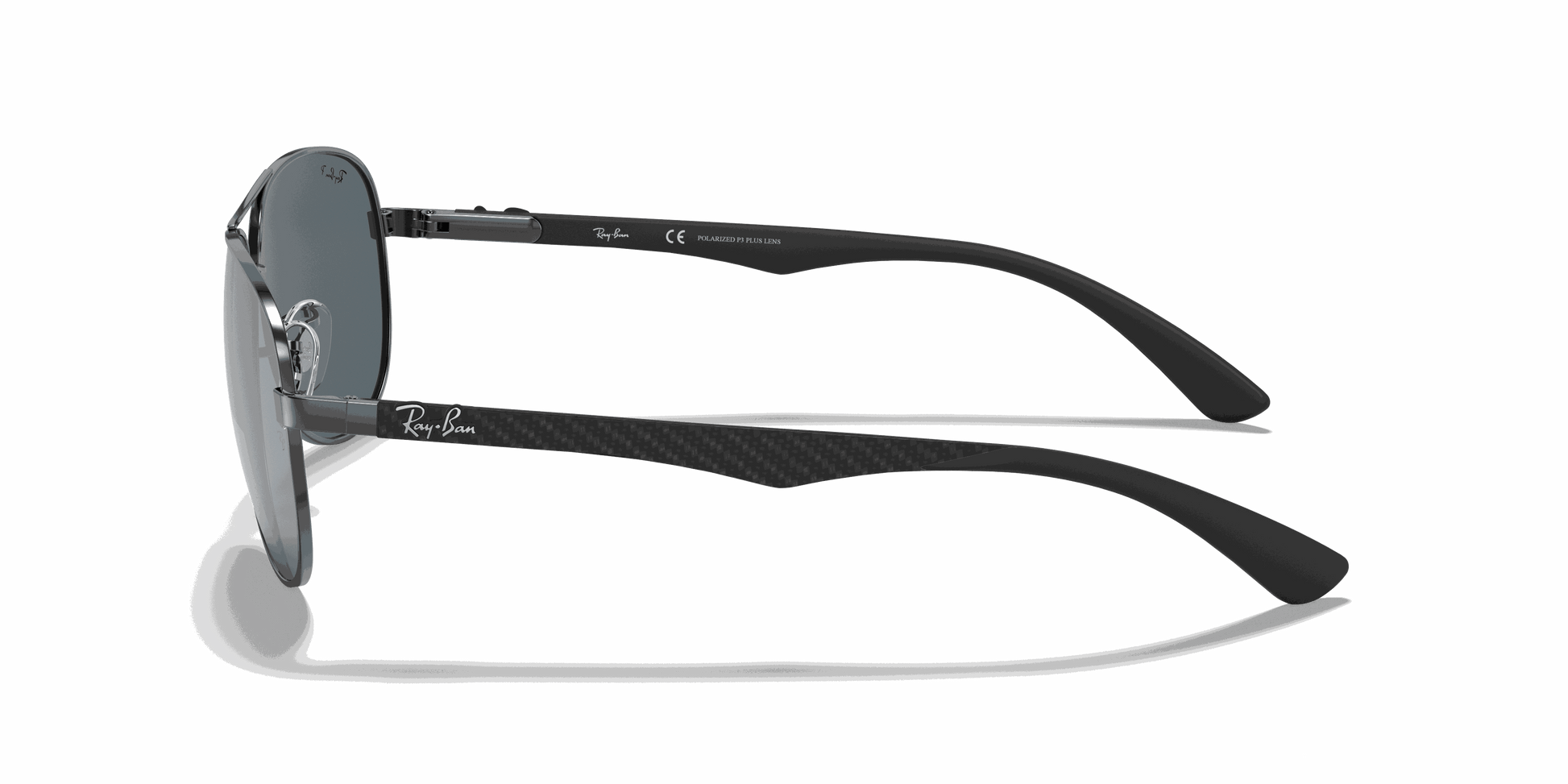 [Silver Lenses, Polished Gunmetal Frame]