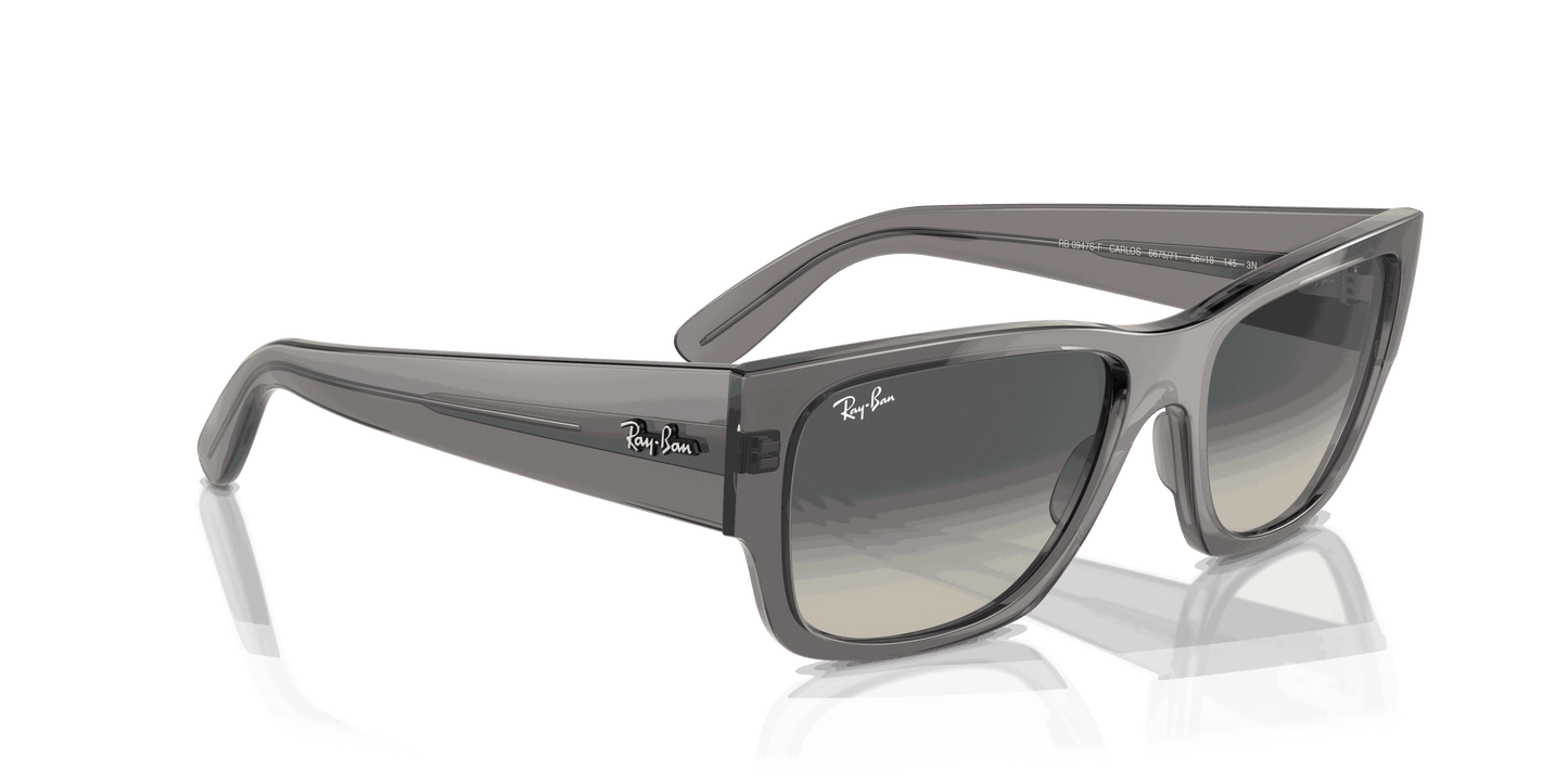 [Grey Lenses, Polished Opal Dark Grey Frame]