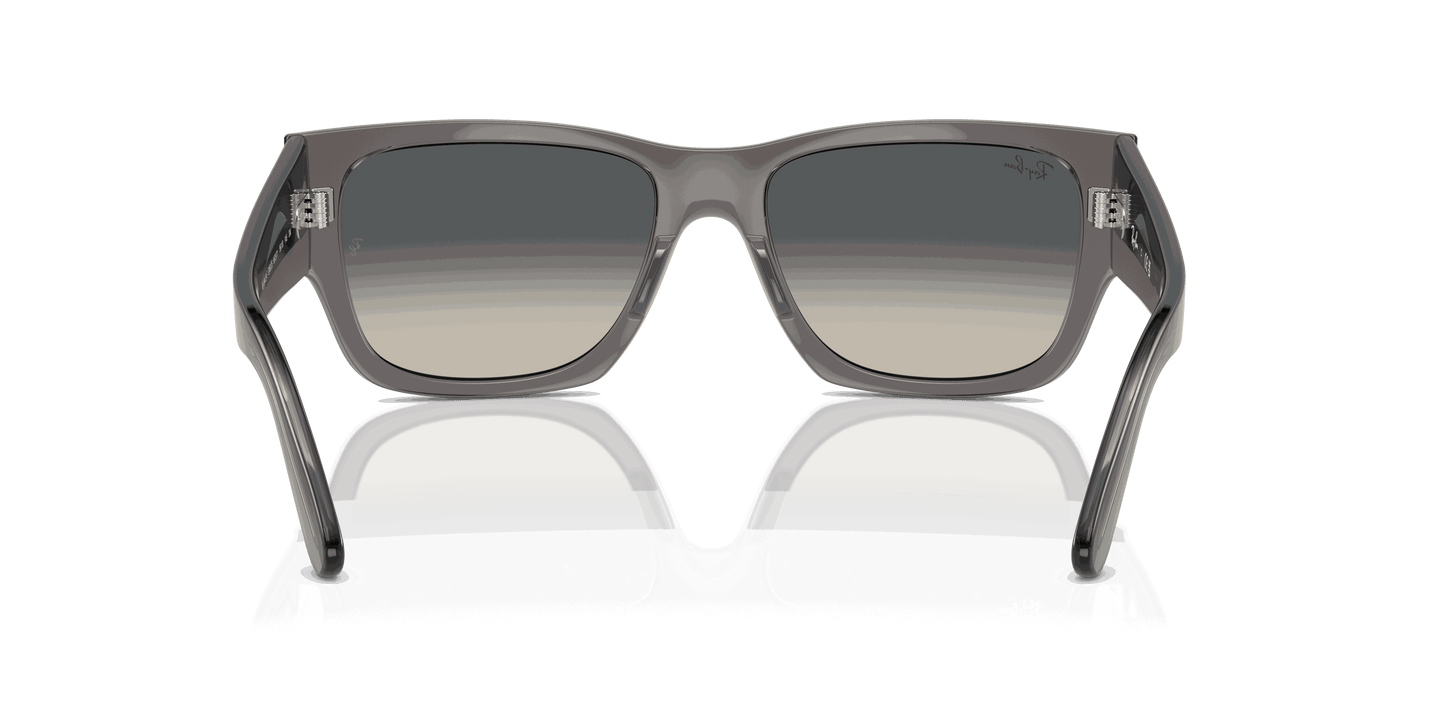 [Grey Lenses, Polished Opal Dark Grey Frame]