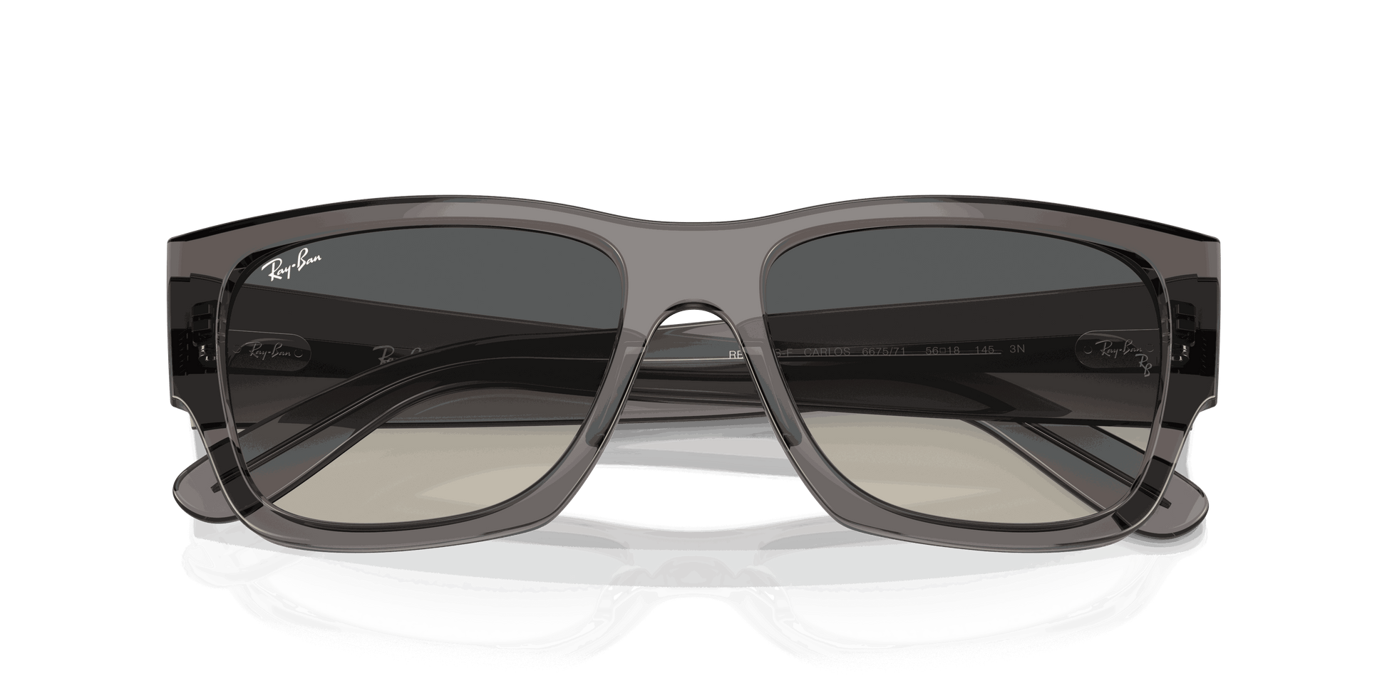 [Grey Lenses, Polished Opal Dark Grey Frame]