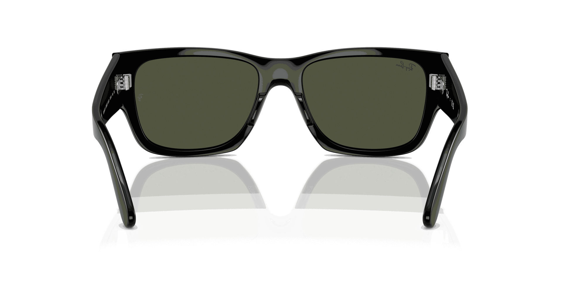 [Green Lenses, Polished Black Frame]