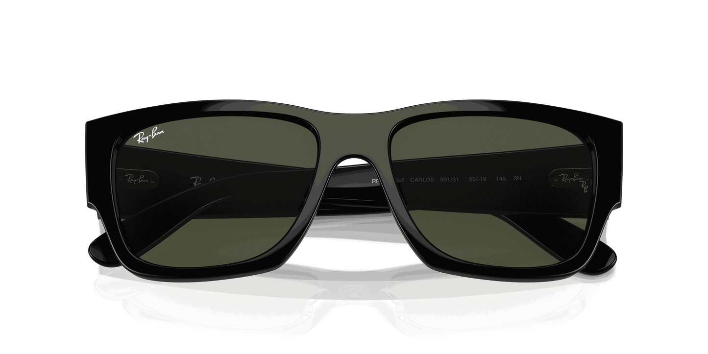 [Green Lenses, Polished Black Frame]