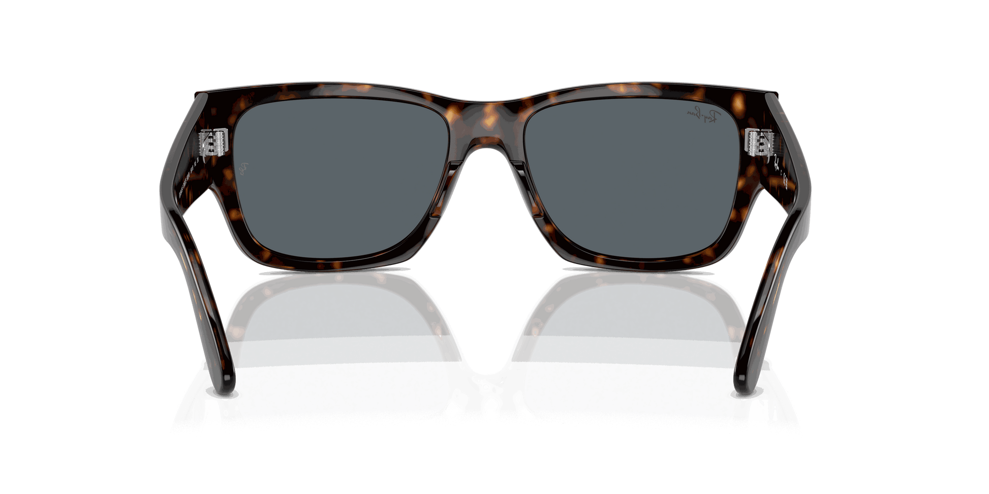 [Blue Lenses, Polished Havana Frame]