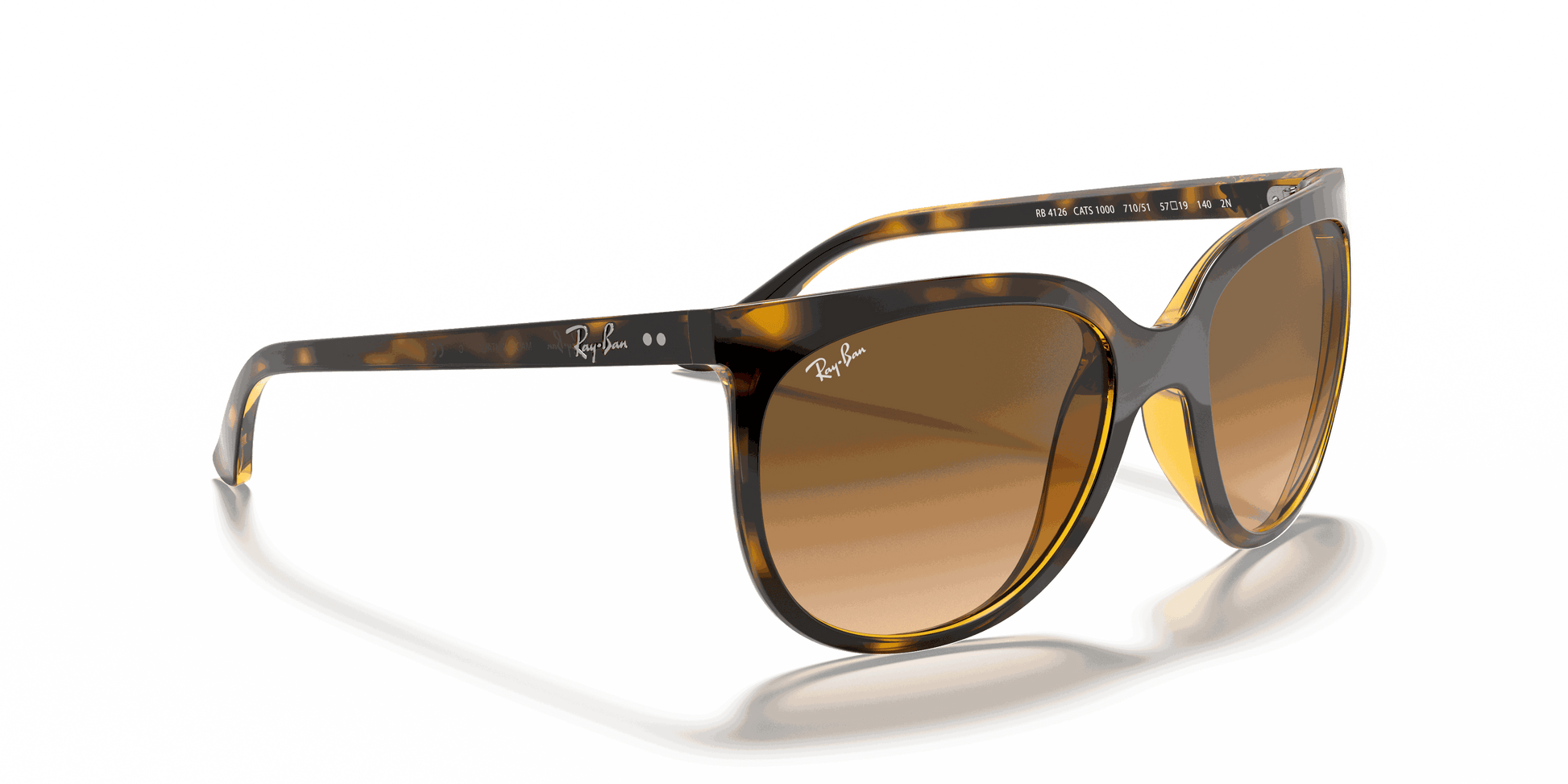 [Light Brown Gradient Lenses, Polished Light Havana Frame]