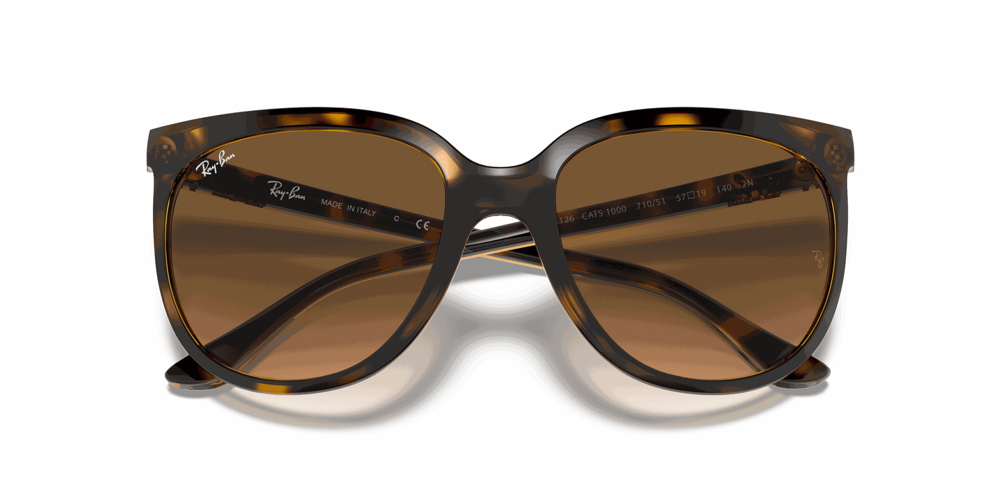[Light Brown Gradient Lenses, Polished Light Havana Frame]