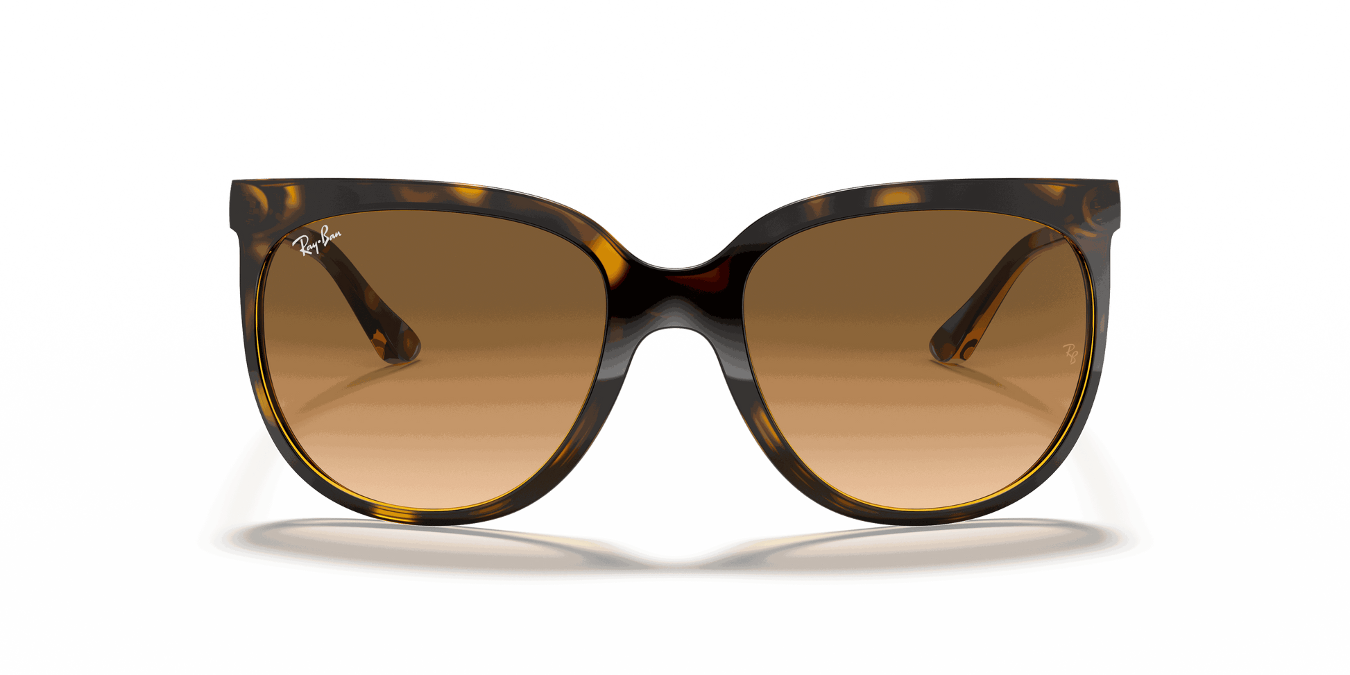 [Light Brown Gradient Lenses, Polished Light Havana Frame]