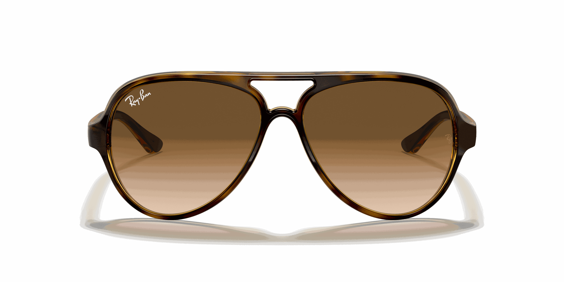 [Light Brown Gradient Lenses, Polished Light Havana Frame]