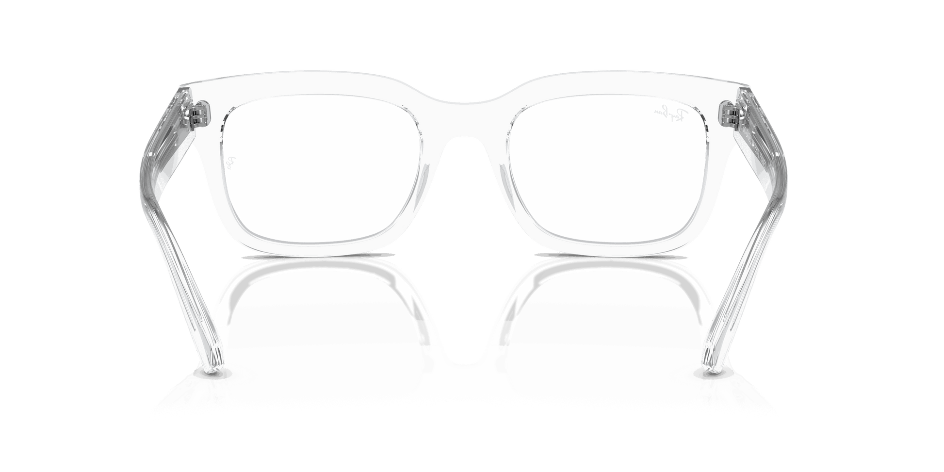 [Clear Lenses, Polished Transparent Frame]