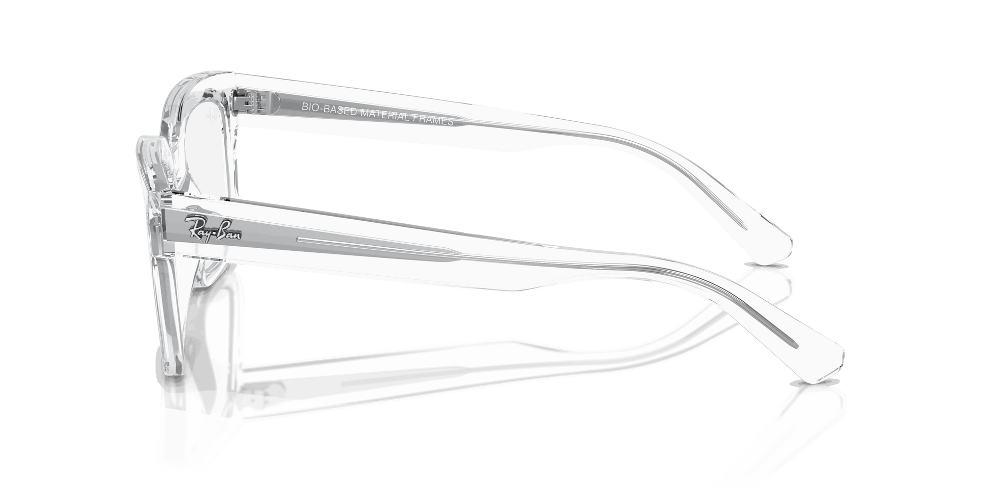 [Clear Lenses, Polished Transparent Frame]