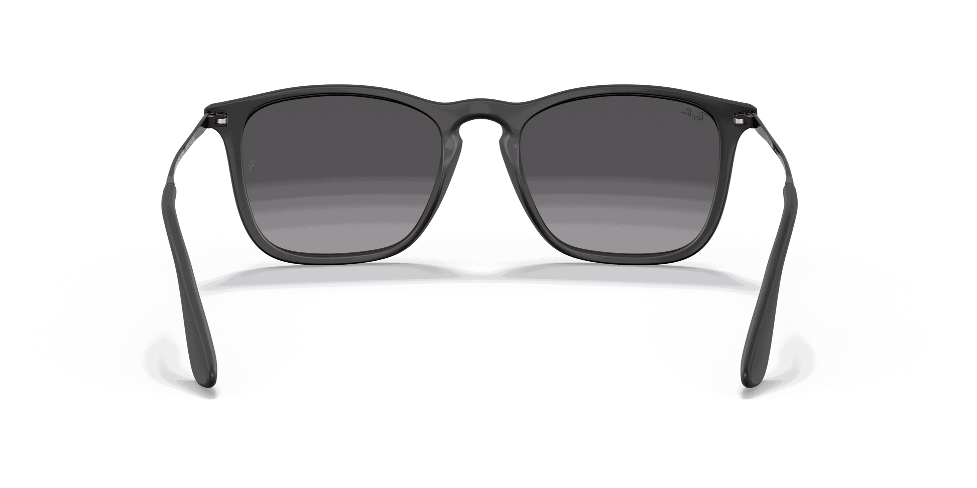 [Grey Gradient Lenses, Matte Rubber Black Frame]