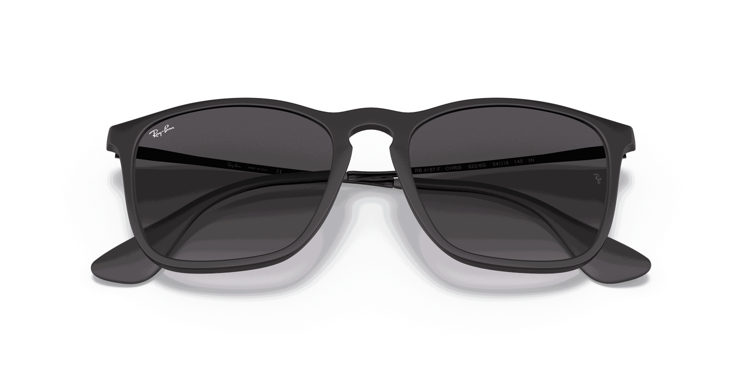 [Grey Gradient Lenses, Matte Rubber Black Frame]