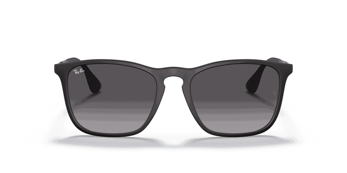 [Grey Gradient Lenses, Matte Rubber Black Frame]