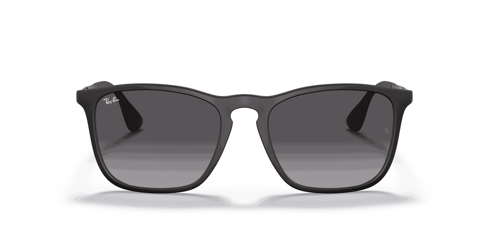 [Grey Gradient Lenses, Matte Rubber Black Frame]