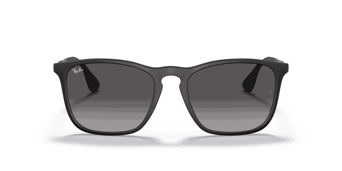 [Light Grey Gradient Dark Grey Lenses, Matte Rubber Black Frame]