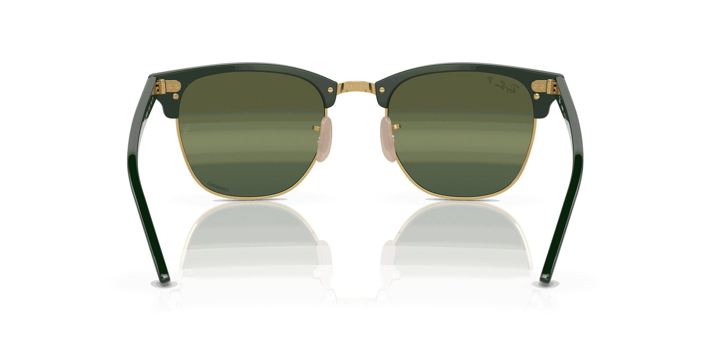 [Silver/Green Lenses, Polished Green On Gold Frame]