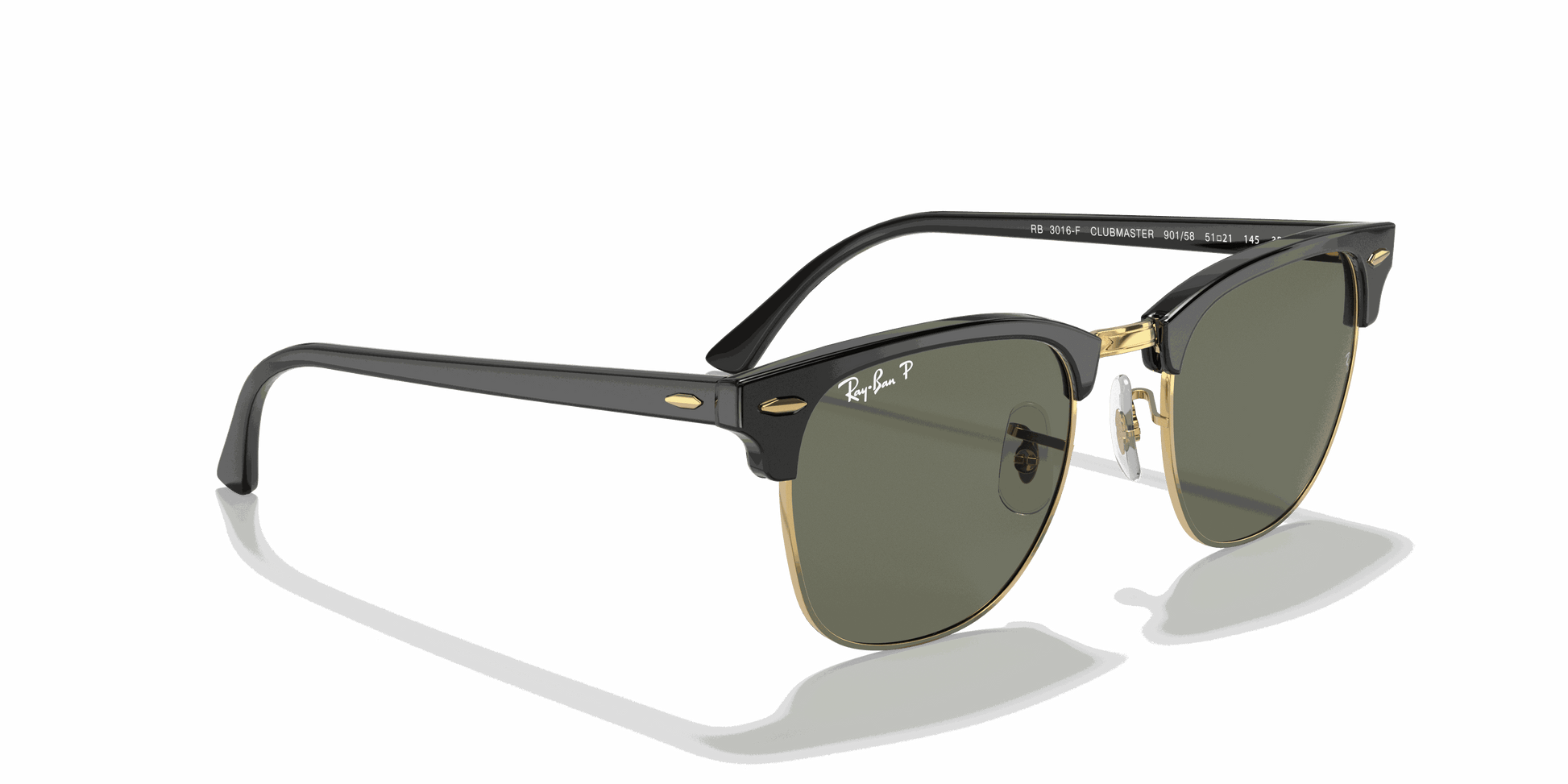 [G-15 Green Lenses, Polished Black Frame]