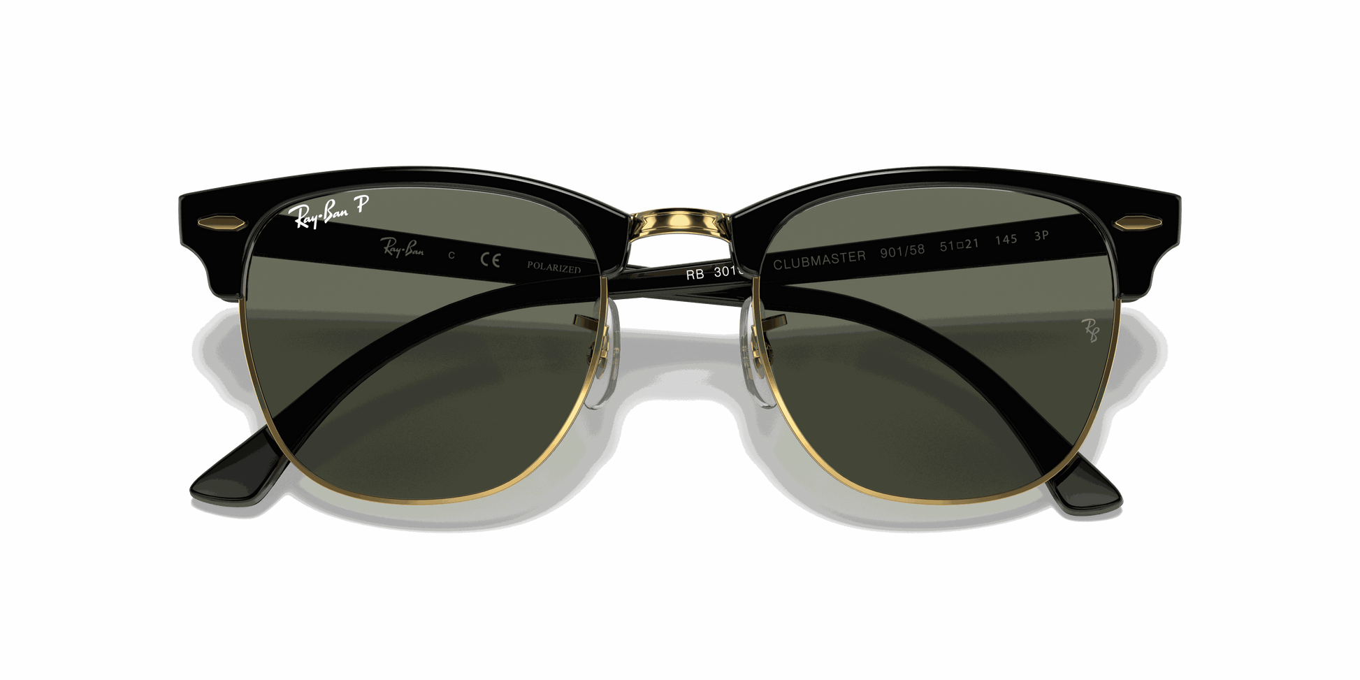 [G-15 Green Lenses, Polished Black Frame]