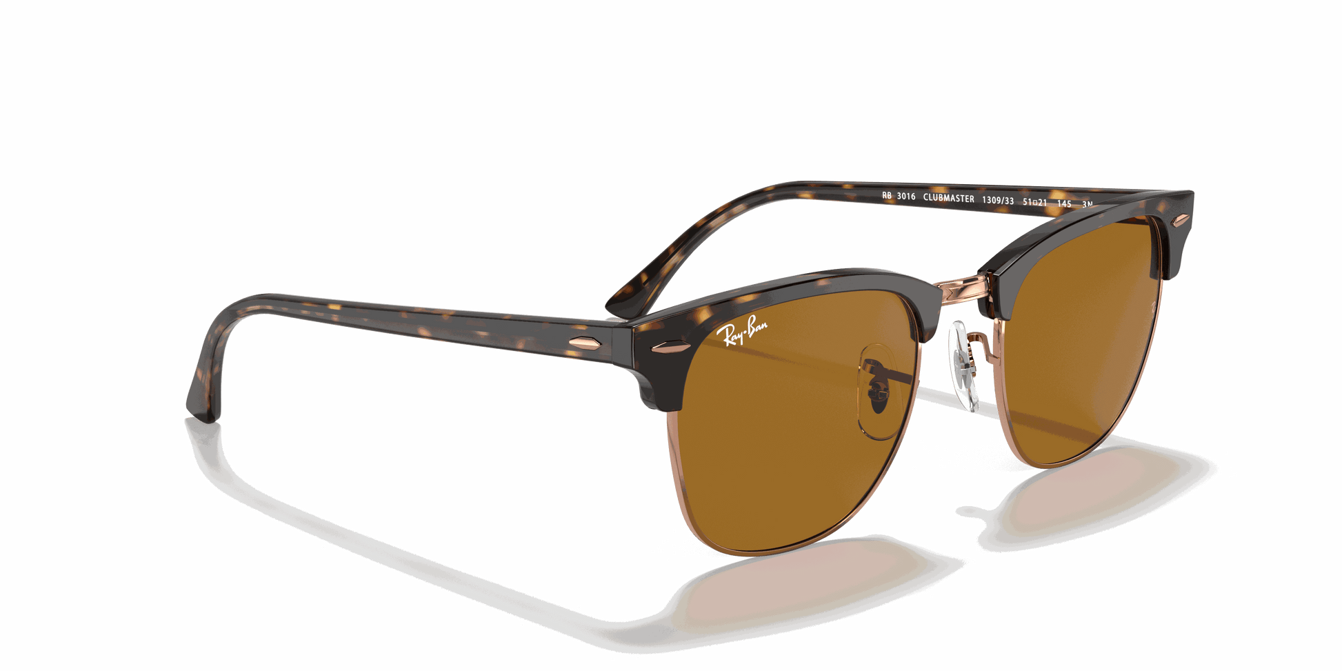 [B-15 Brown Lenses, Polished Havana Frame]