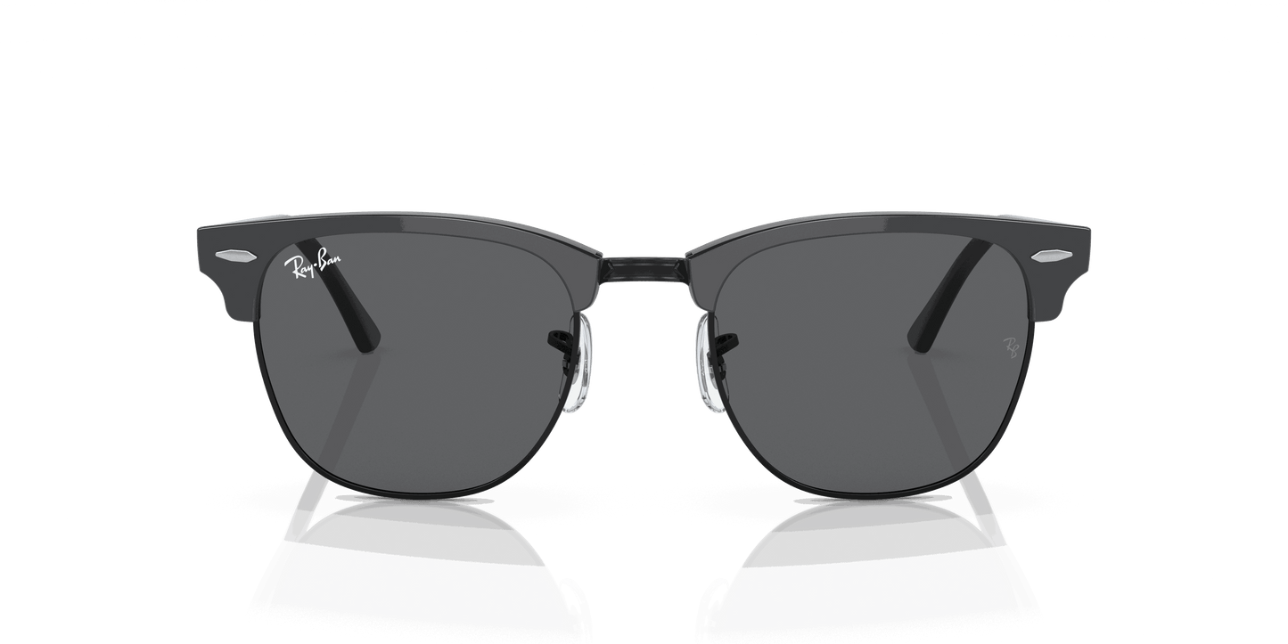 [Dark Grey Lenses, Polished Grey On Black Frame]