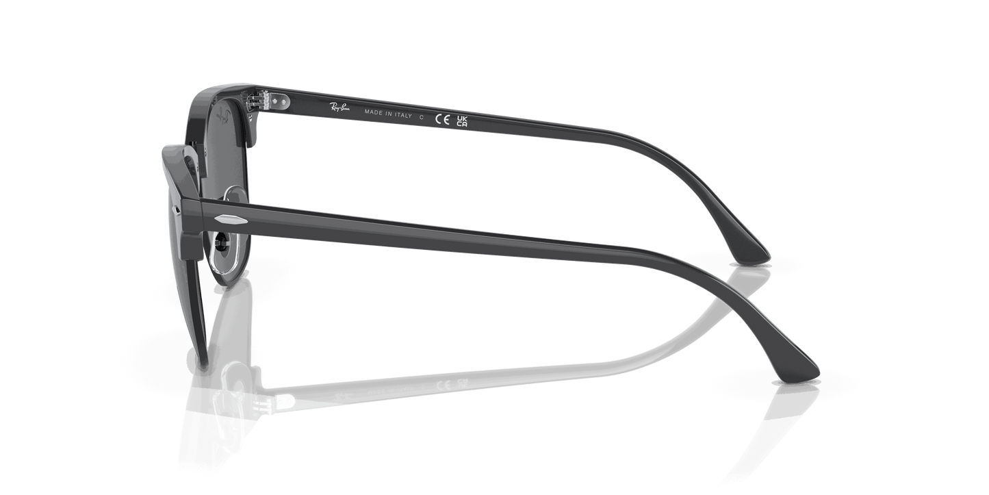 [Dark Grey Lenses, Polished Grey On Black Frame]