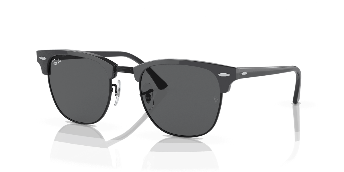 [Dark Grey Lenses, Polished Grey On Black Frame]